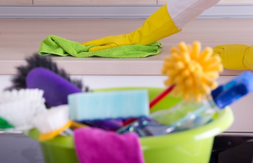 Secure Lambeth Cleaners payment area with trusted checkout protection