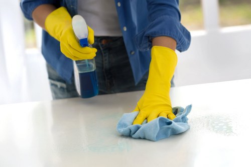Local office cleaners maintaining a modern Lambeth business space